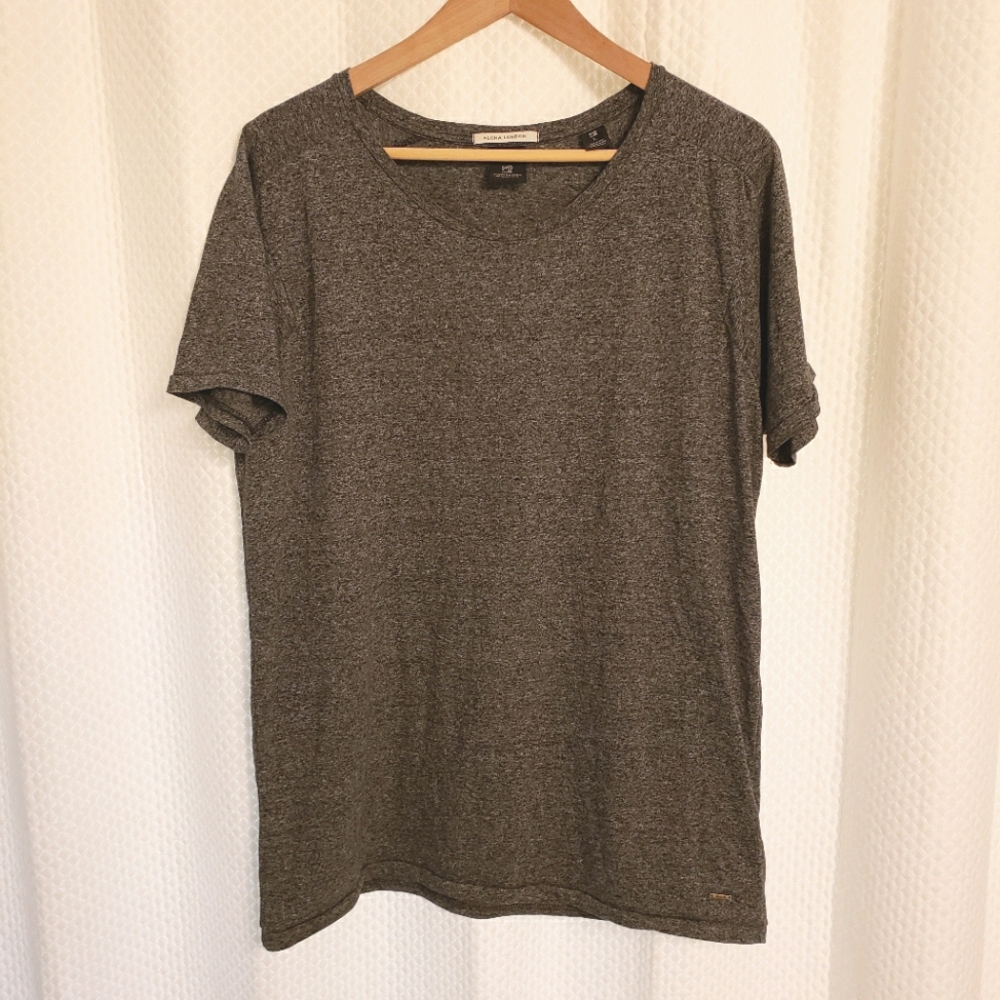 Scotch & Soda Aloha London Gray T-shirt Large